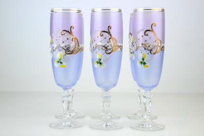 Vaso da fiori vetro molato anni '40 vetr015 - Collezione OnLine